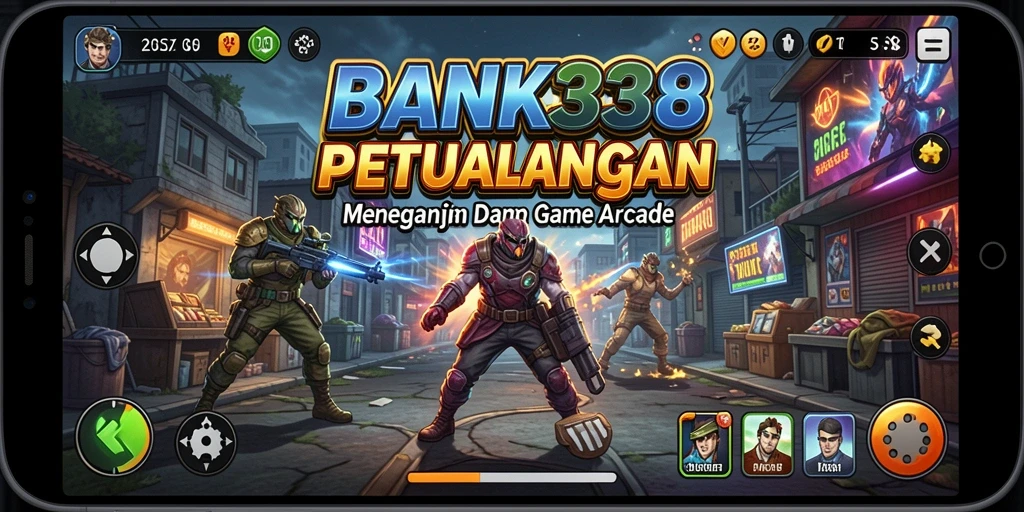 Tampilan gameplay seru dan grafik menakjubkan dari BANK338.