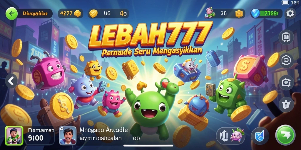 Tampilan gameplay seru dari LEBAH777 yang penuh tantangan.