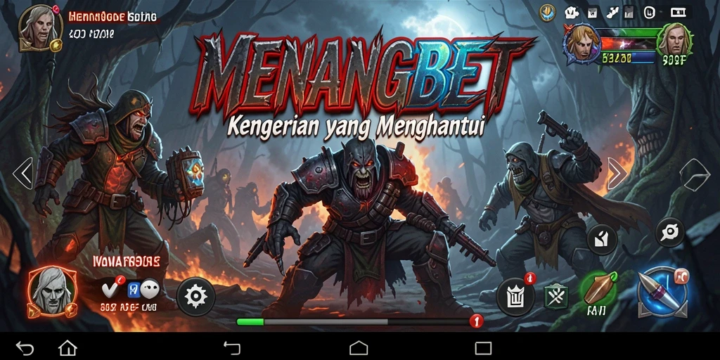 Tangkapan layar MENANGBET menunjukkan gameplay penuh ketegangan di lokasi gelap.
