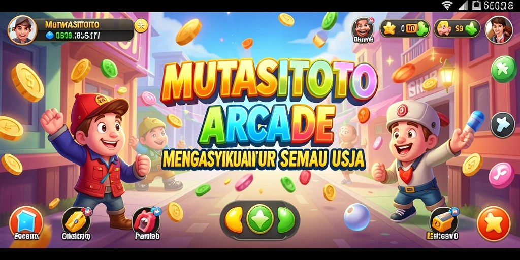 Tangkapan layar gameplay <strong>MUTASITOTO</strong> yang menunjukkan aksi seru dan penuh warna.