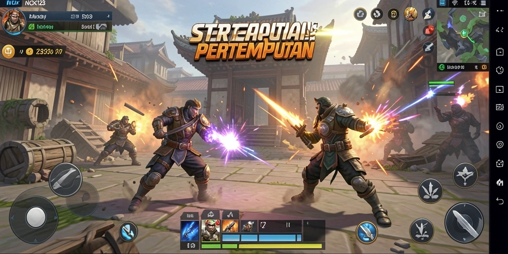 Gameplay mendalam dengan strategi epik di NOX123.