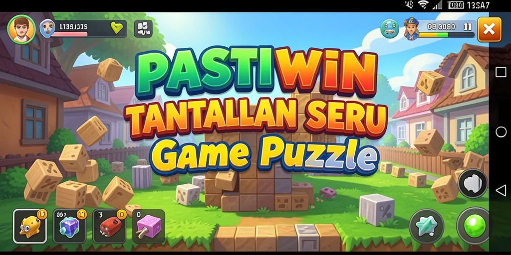 Screenshot PASTIWIN menampilkan gameplay menyenangkan dengan berbagai teka-teki.