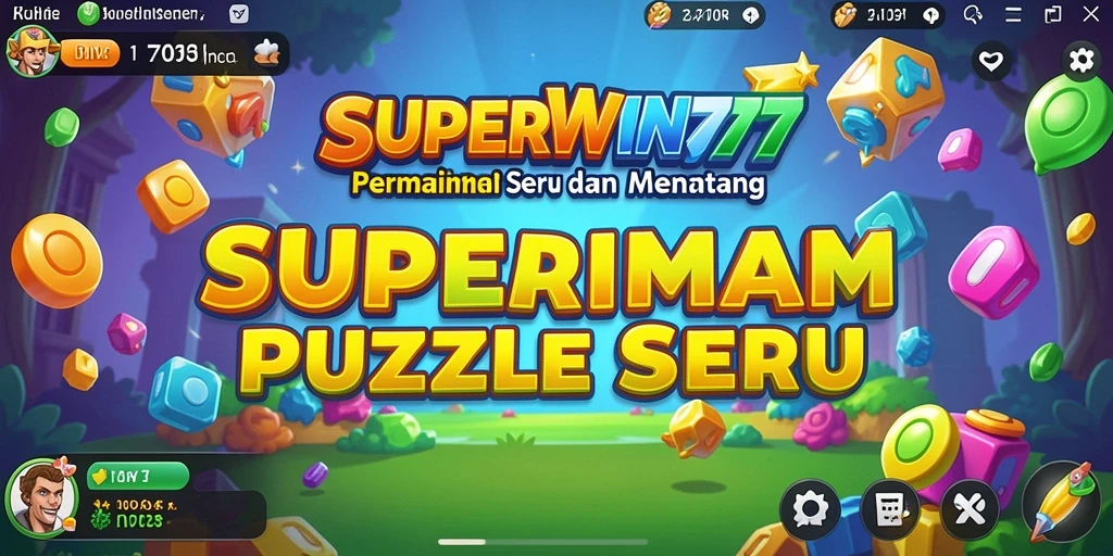 Gameplay <strong>SUPERWIN777</strong> menampilkan tantangan puzzle yang mendebarkan dan menarik.